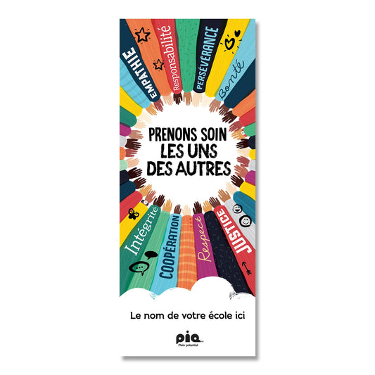 Bannière : Prenons soin les uns des autres