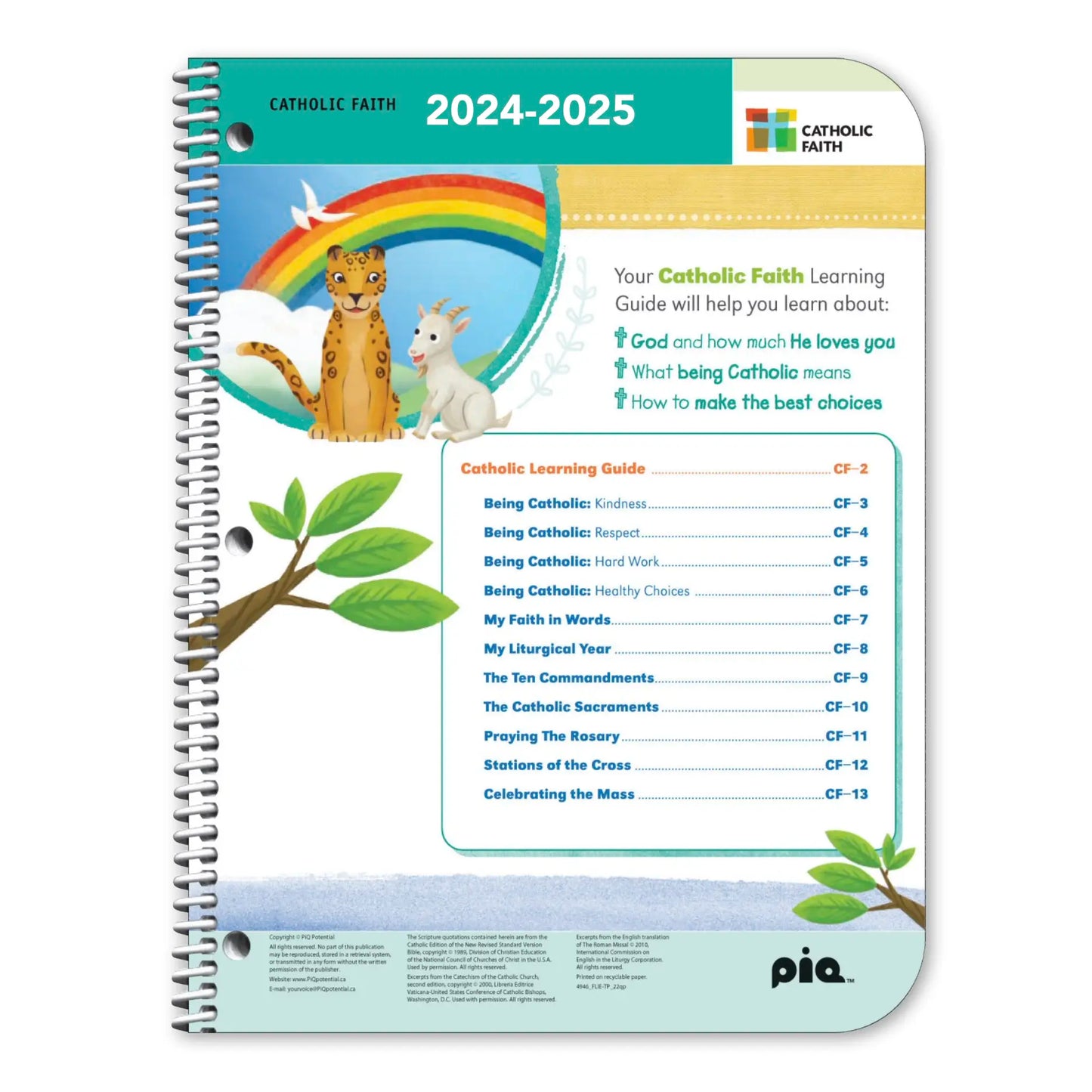 Catholic Faith Planner: Grades 3-5 (Stock)