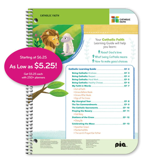 Catholic Faith Planner: Grades 1-2 (Custom)