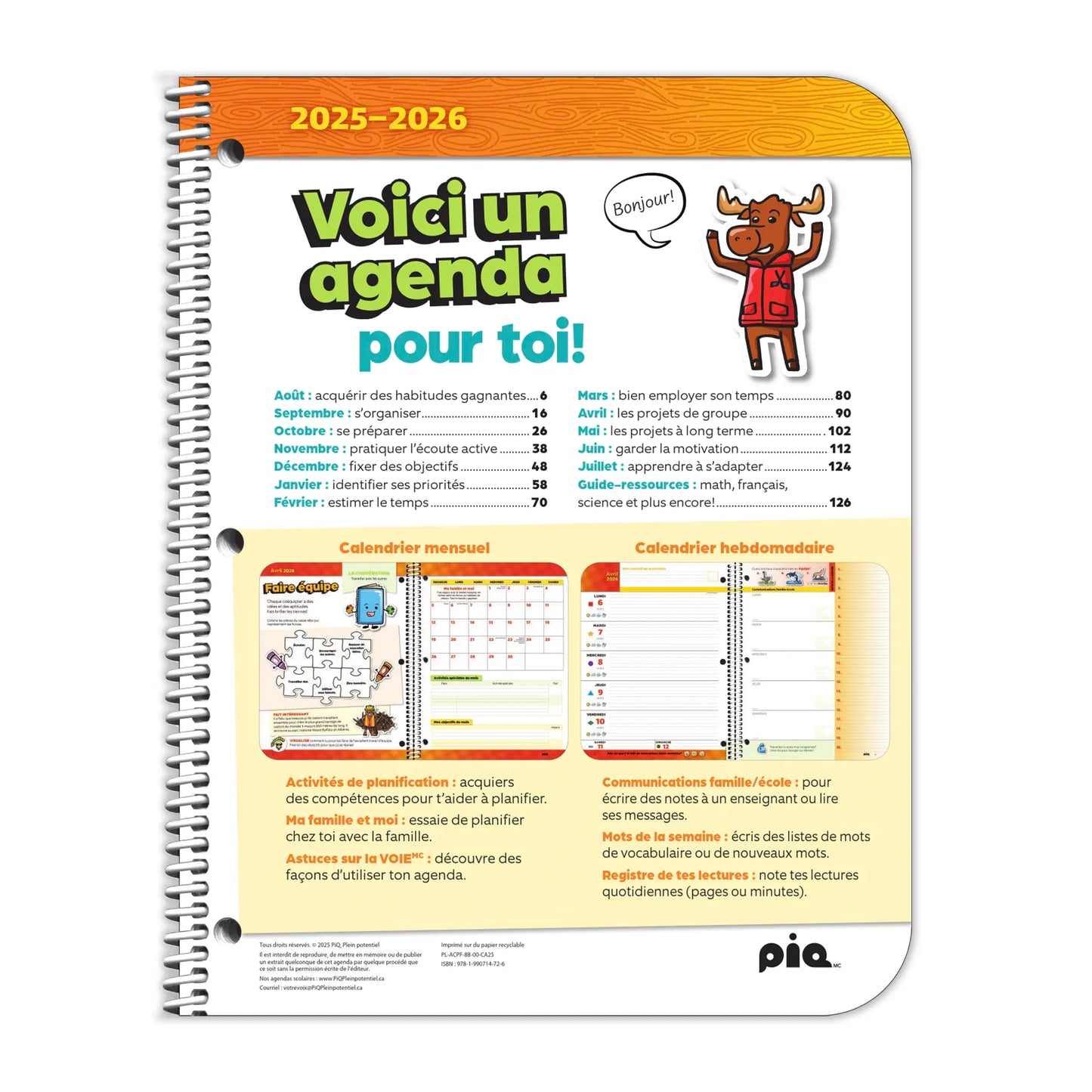 L'agenda canadien, primaire 1-2 (Stock)