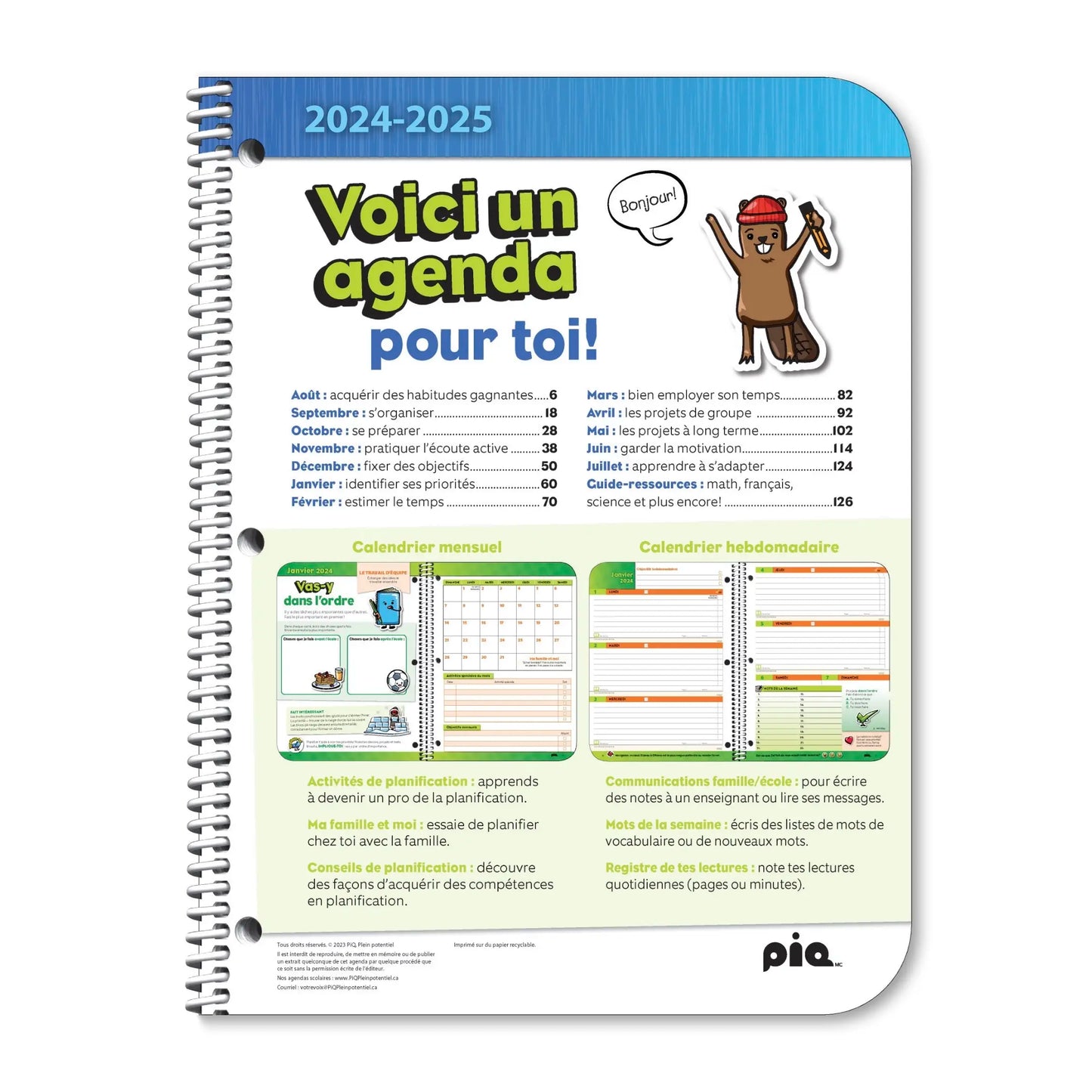 L'agenda canadien, primaire 3-6 (Stock)