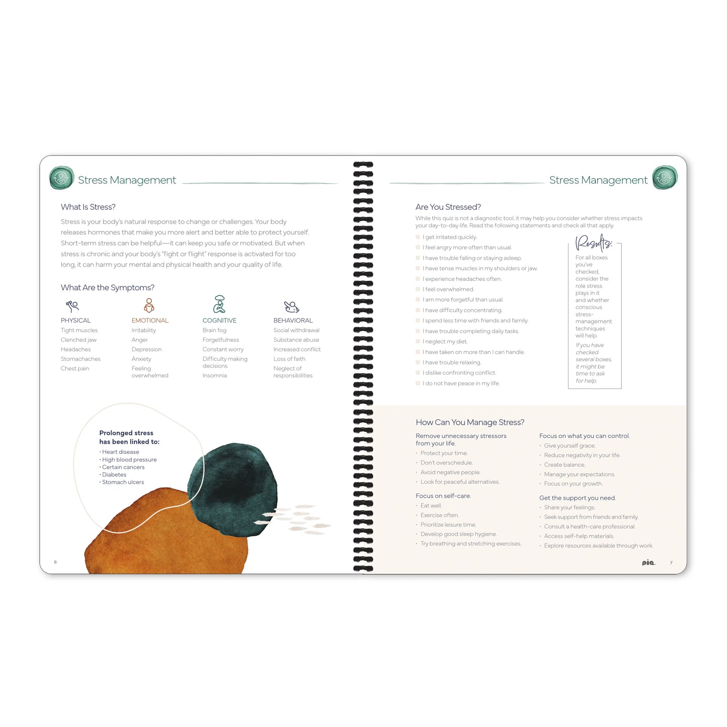 The Legacy Planner + Lesson Plan Book: Wellness Project Edition