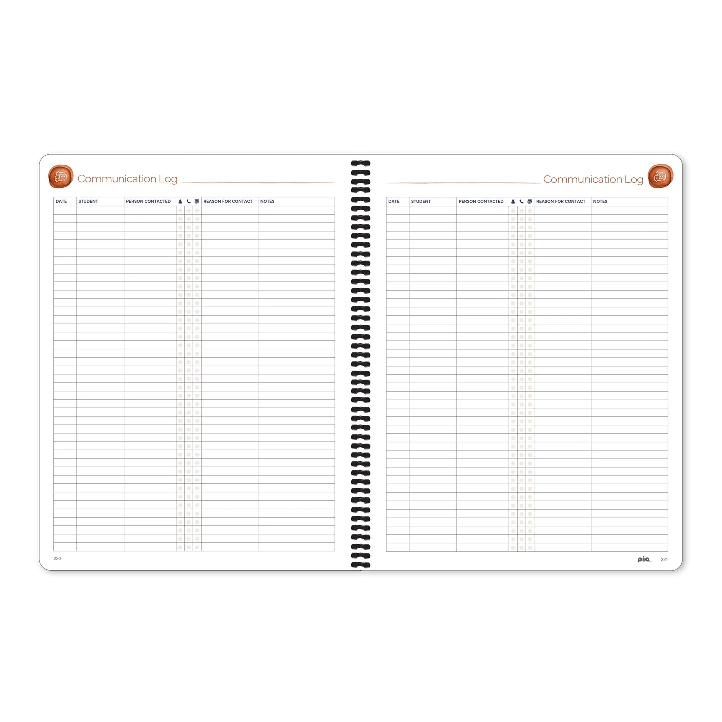 The Legacy Planner + Lesson Plan Book: Wellness Project Edition