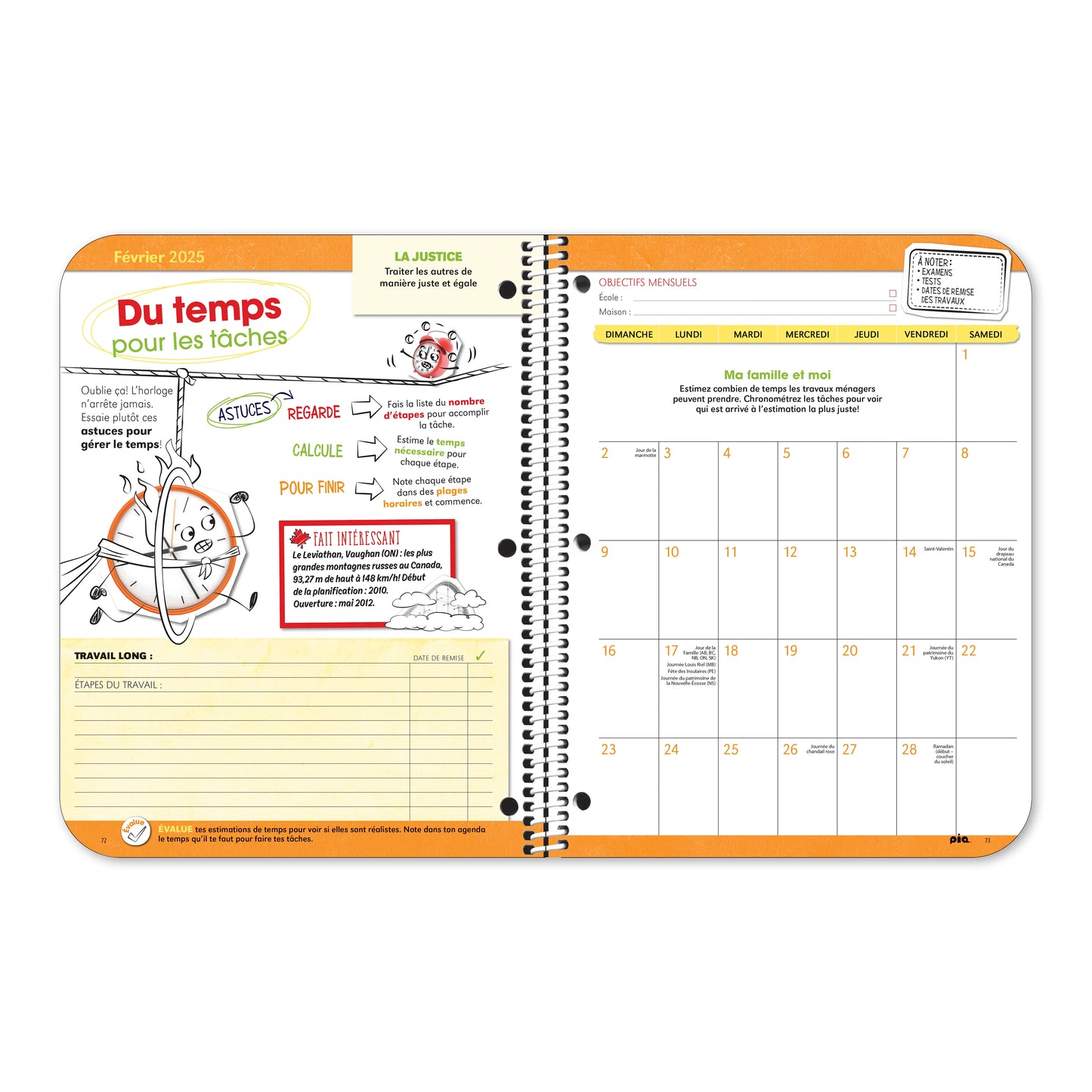 L'agenda canadien, secondaire 1er cycle (Stock)