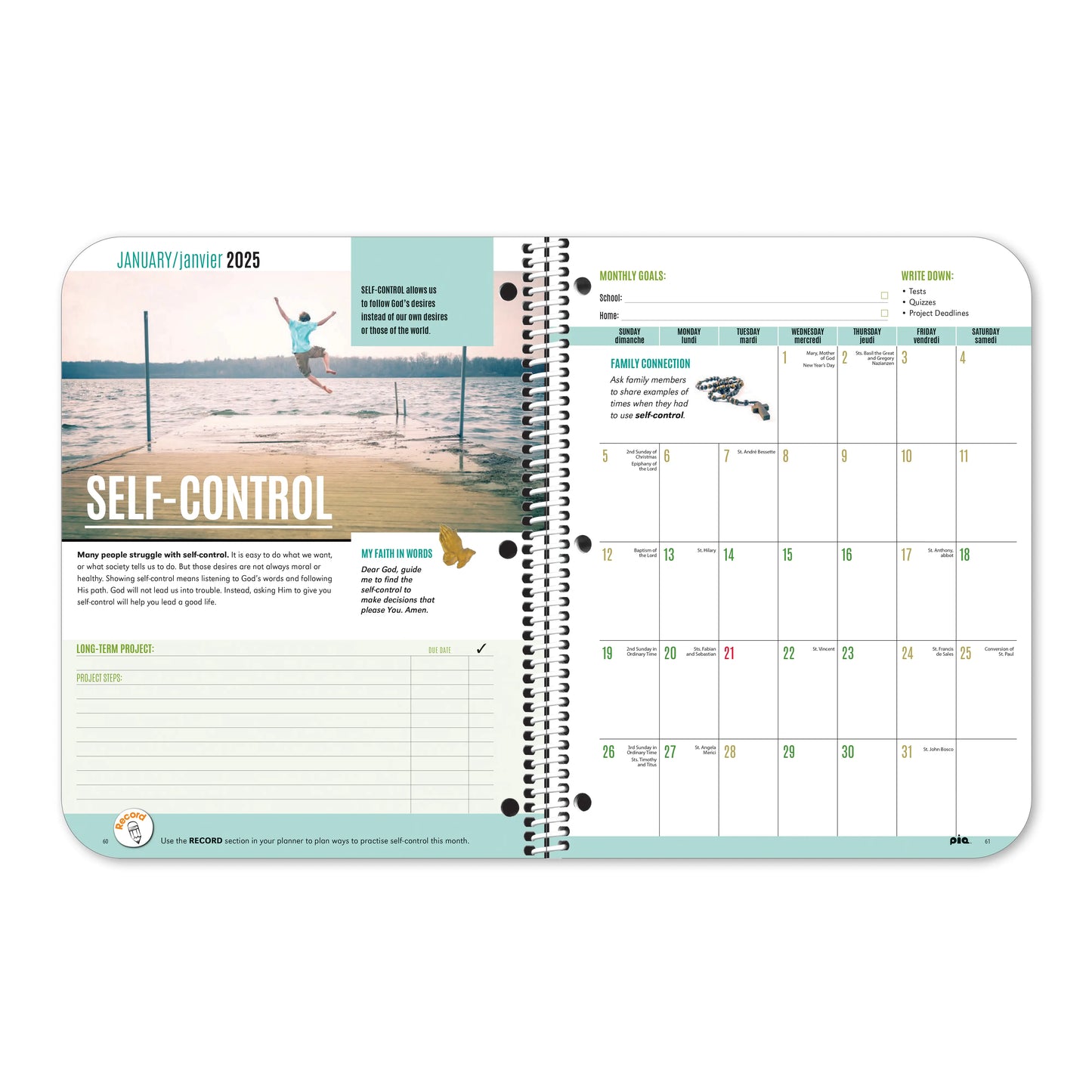Catholic Faith Planner: Grades 6-8 (Stock)