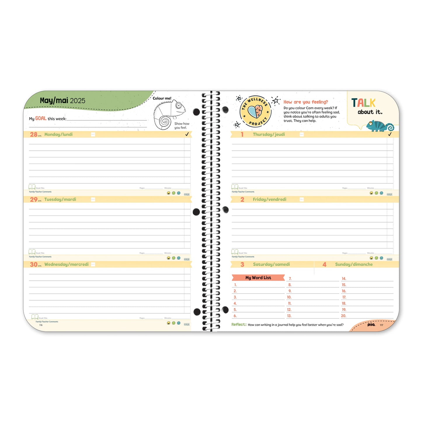 The Wellness Project Planner: Grades 3-5 (Custom)