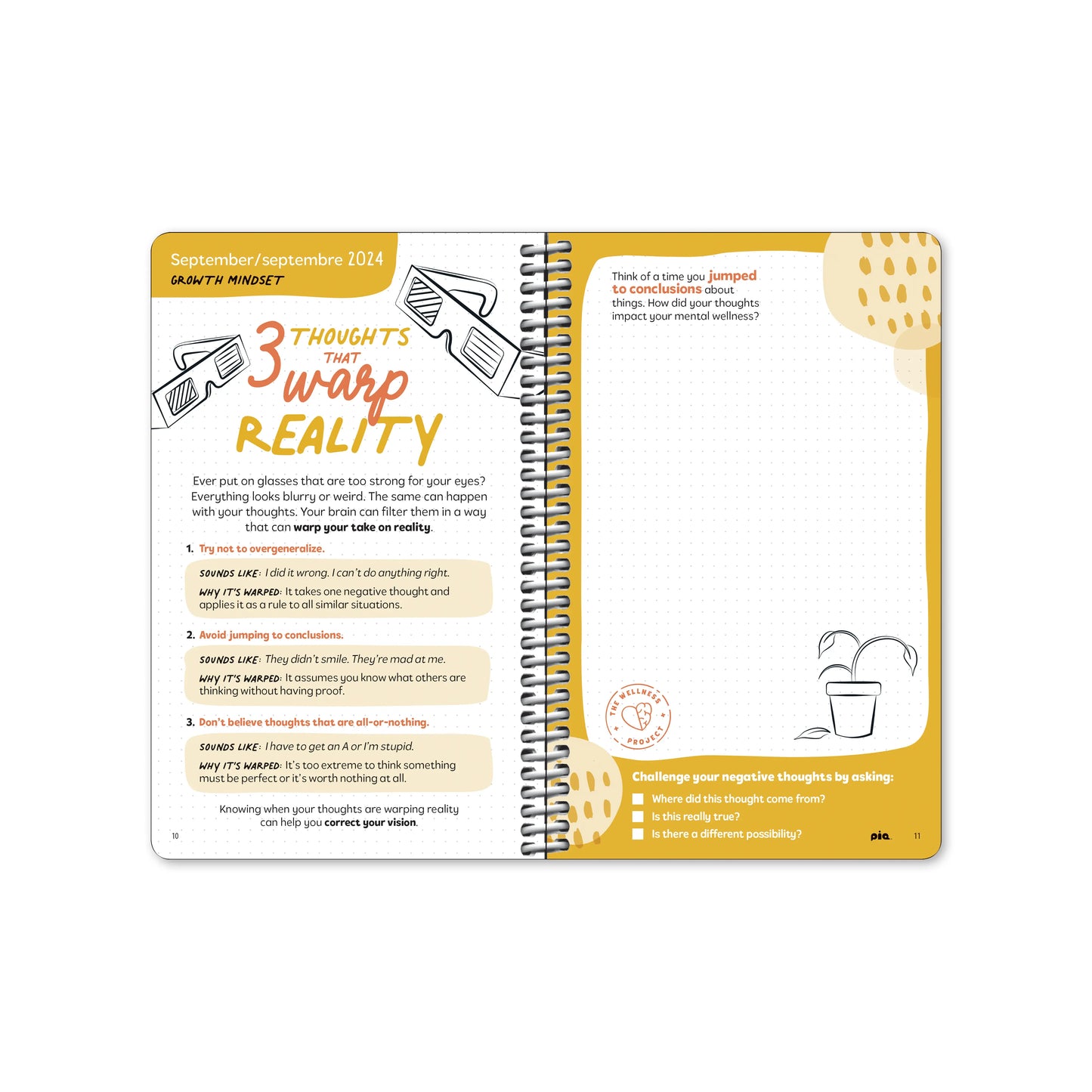 The Wellness Project Planner: Grades 9-12 (Custom)