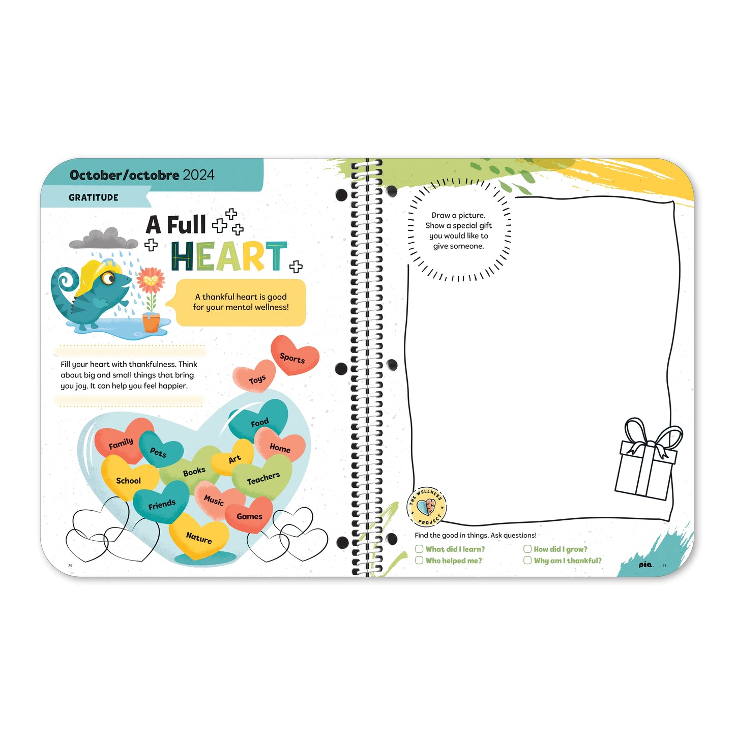 The Wellness Project Planner: Grades 1-2 (Custom)