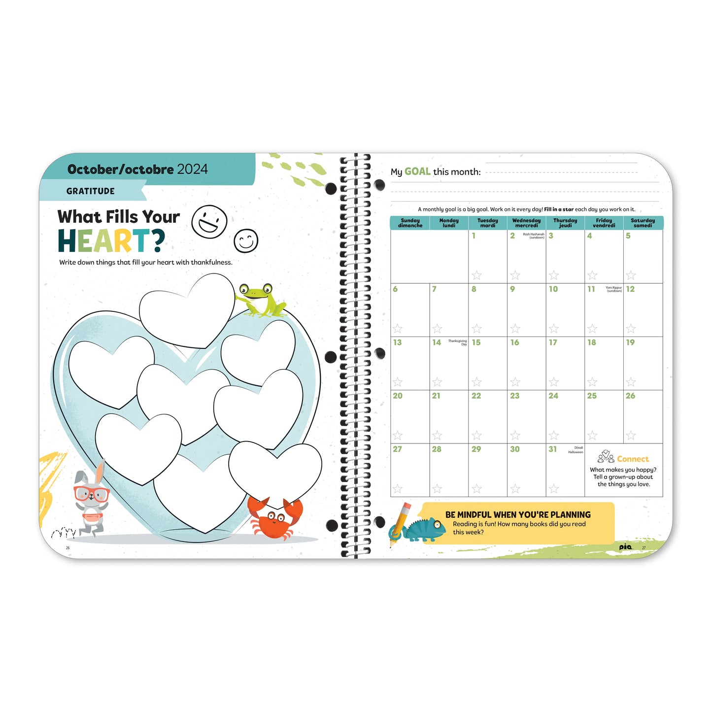 The Wellness Project Planner: Grades 1-2 (Custom)