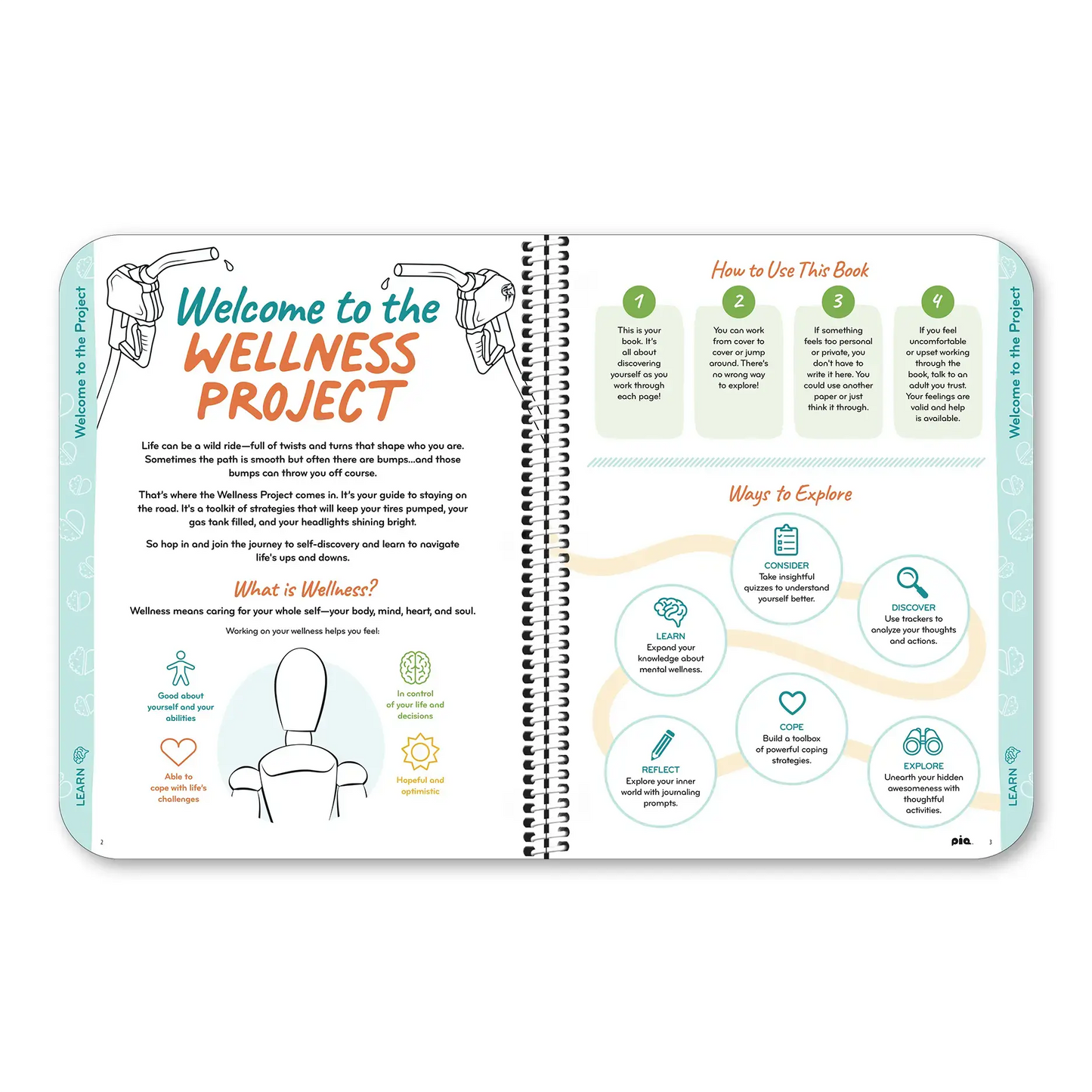 Wellness Project Self-Discovery Workbook Bundle