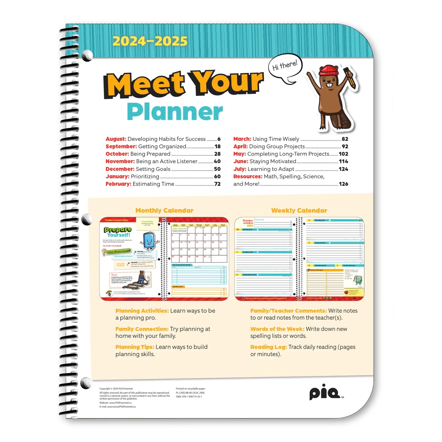 The Canadian Planner: Grades 3-5 (Stock)