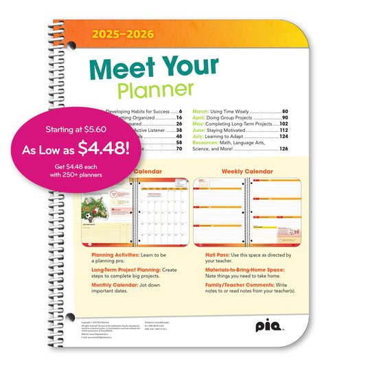 The Canadian Planner: Grades 6-8 (Custom)