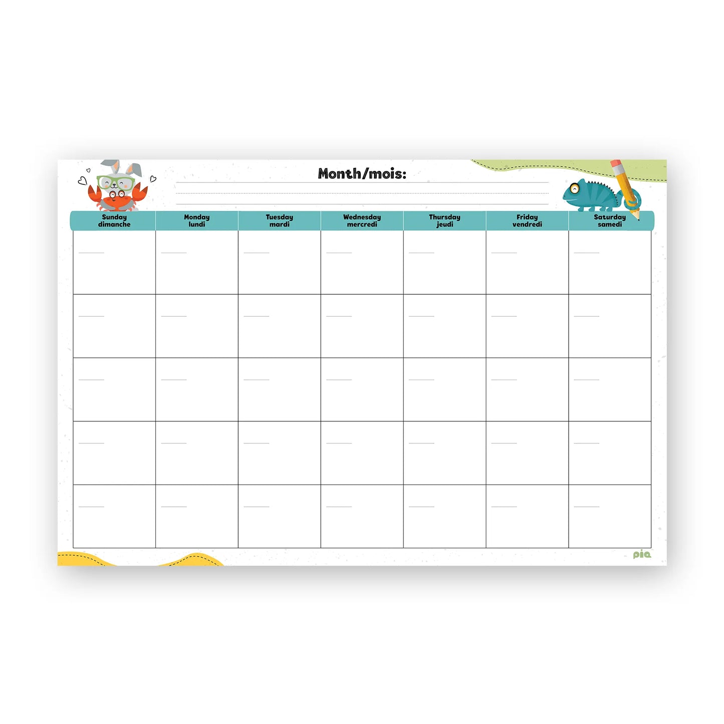 Wall Calendar: Gr 1-2