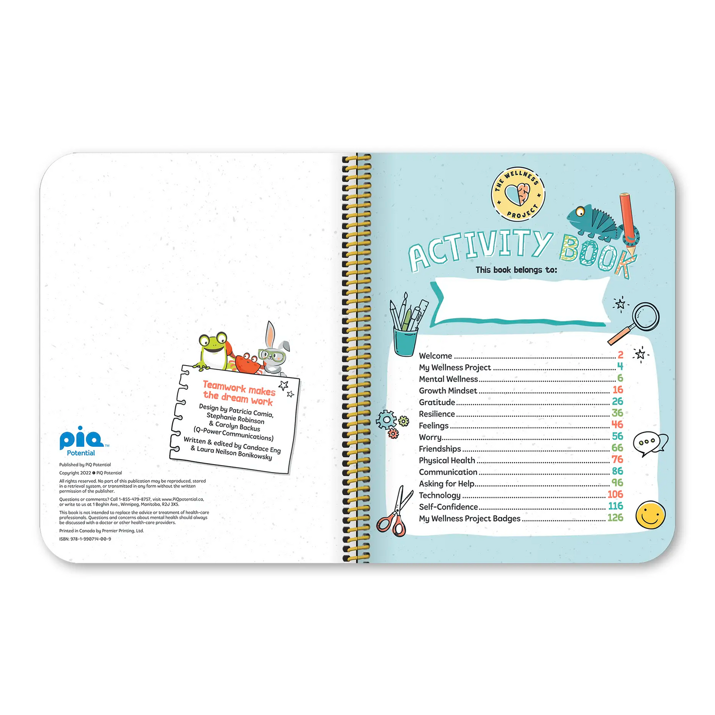 Wellness Activity Book Bundle
