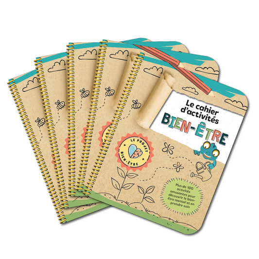 Le cahier d'activités Bien-Être (Lot de 25 exemplaires)