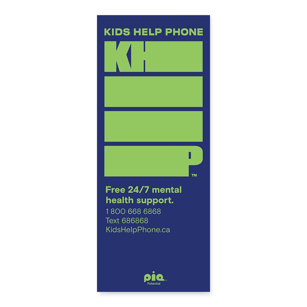 Kids Help Phone Banner