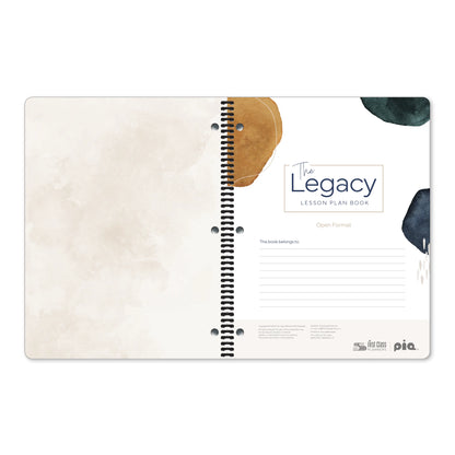 The Legacy Lesson Plan Books – Open Format
