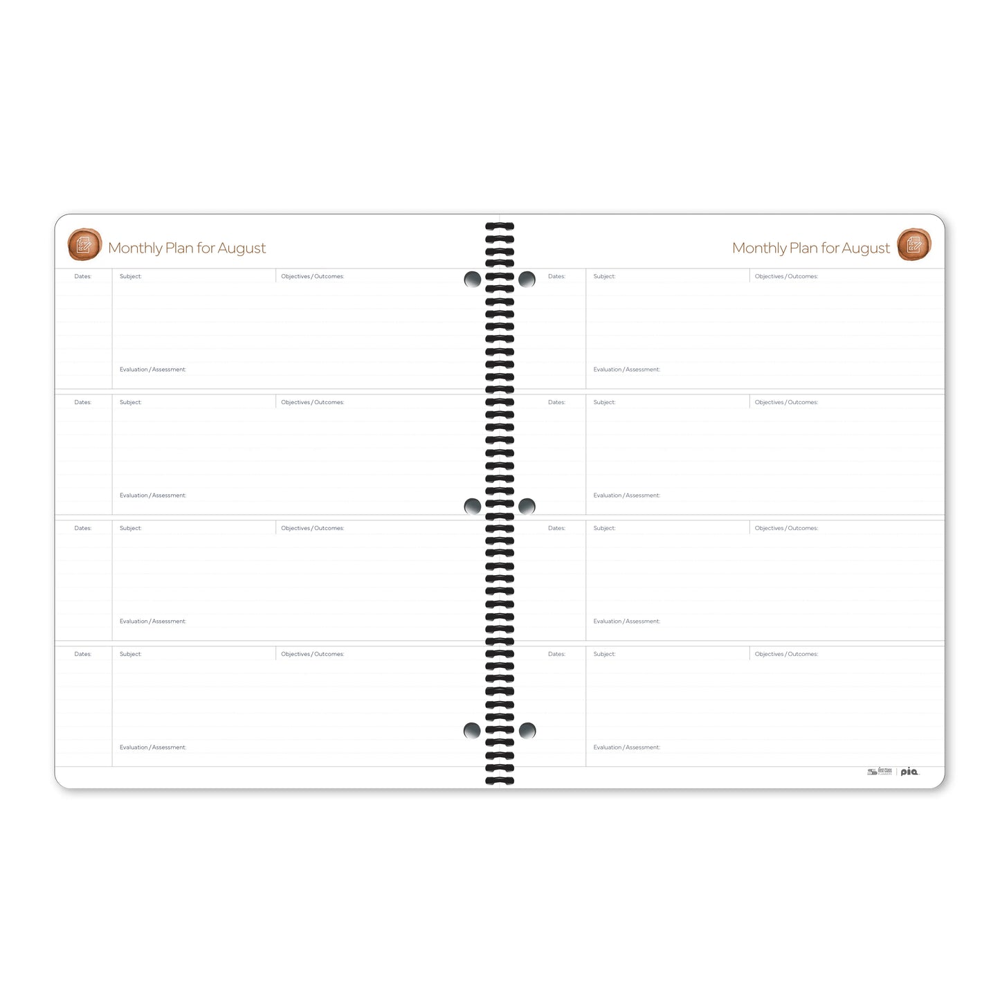 The Legacy Lesson Plan Books – Open Format
