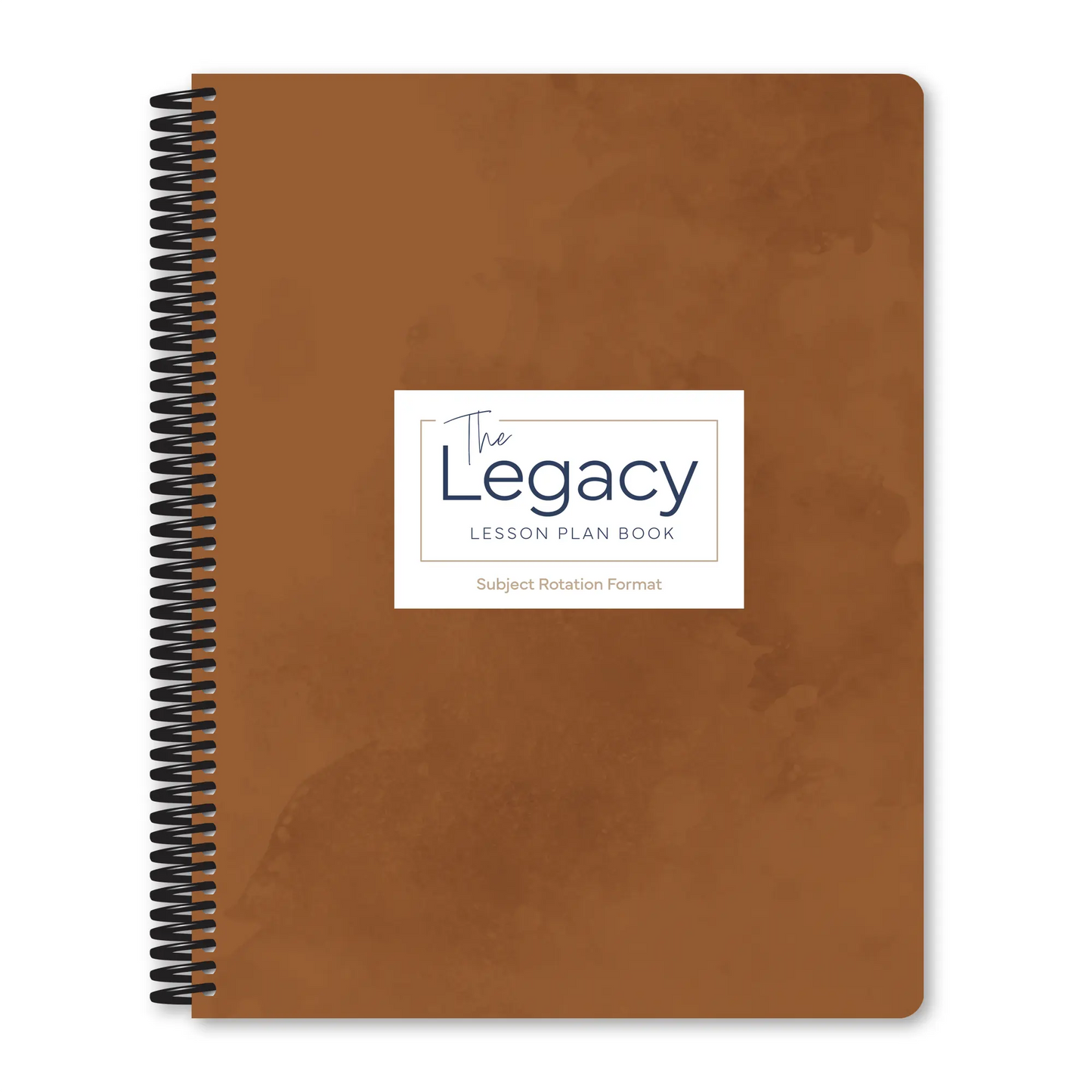 The Legacy Lesson Plan Books – Subject Rotation Format