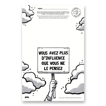 Initiatives positives: Affiche Anti-intimidation P-S (Numérique)