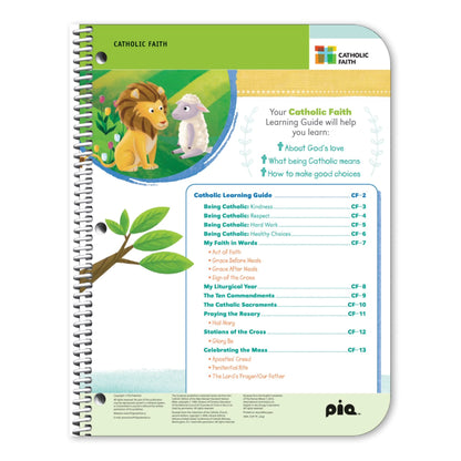 Catholic Faith Planner: Grades 1-2 (2024-2025)