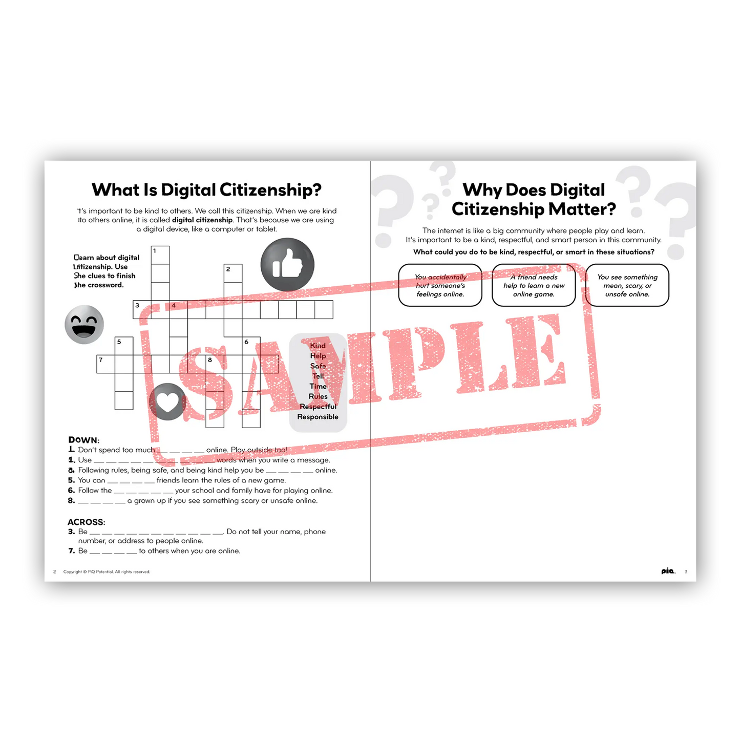 Changemaker: Digital Citizenship Activity Booklet K-2 (digital)