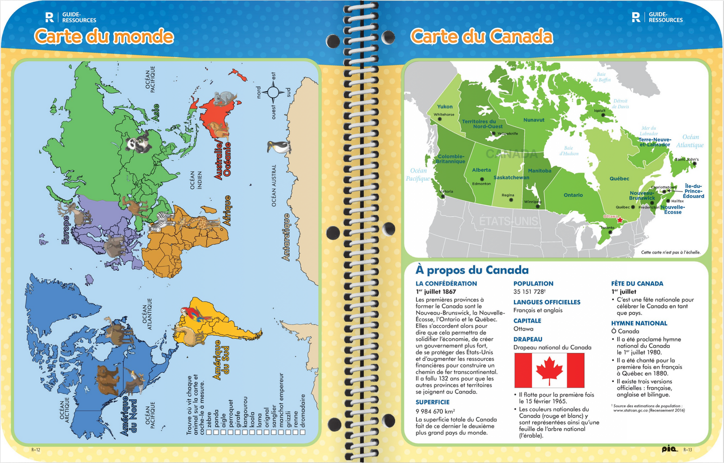 L'Agenda canadien, primaire 1-2 (2023-2024)