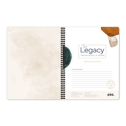 The Legacy Professional Planner: Wellness Project Edition Refill (2025-2026)