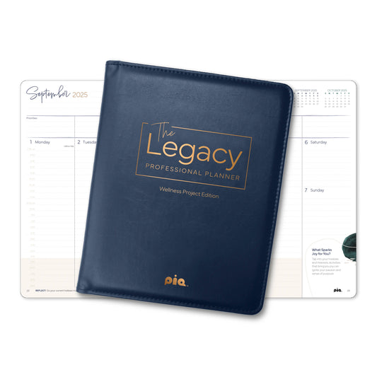 The Legacy Professional Planner: Wellness Project Edition Kit (2025-2026)