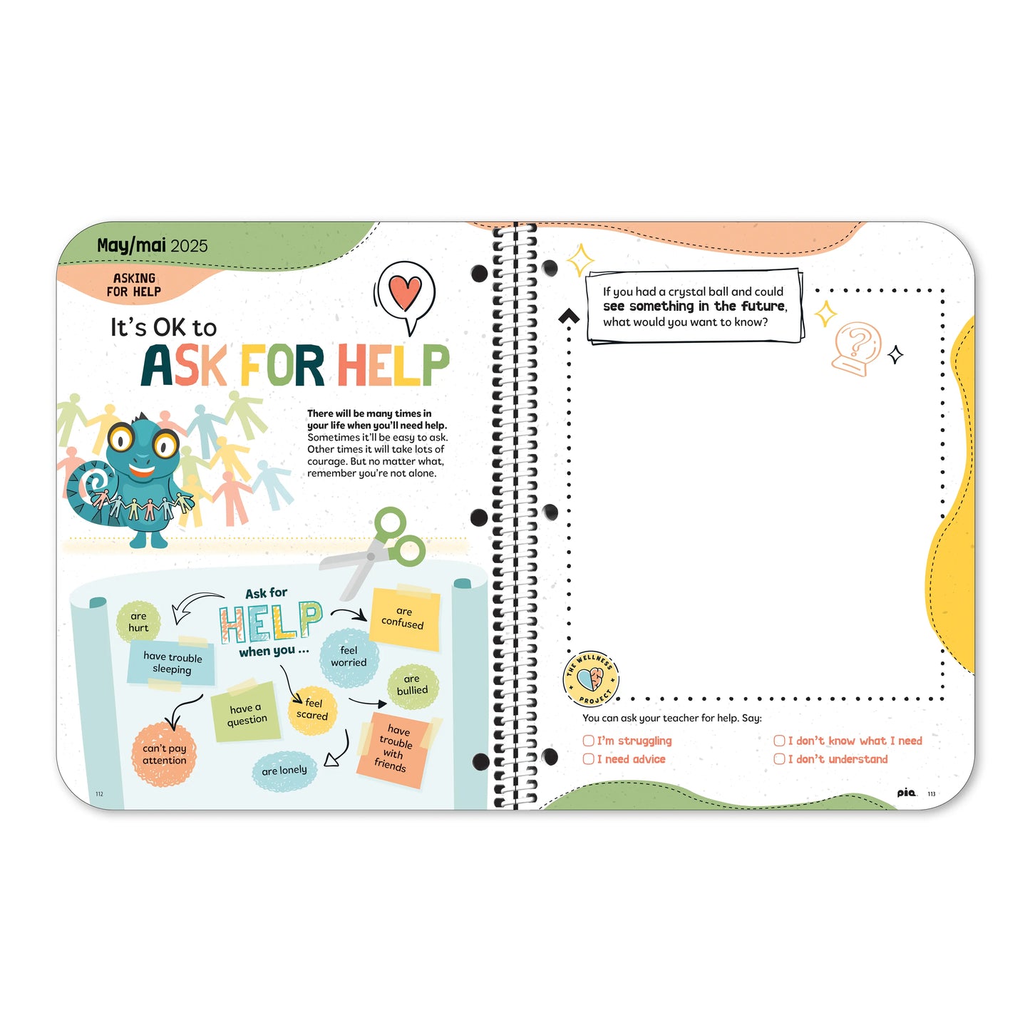 The Wellness Project Planner: Grades 3-5 (2024-2025)