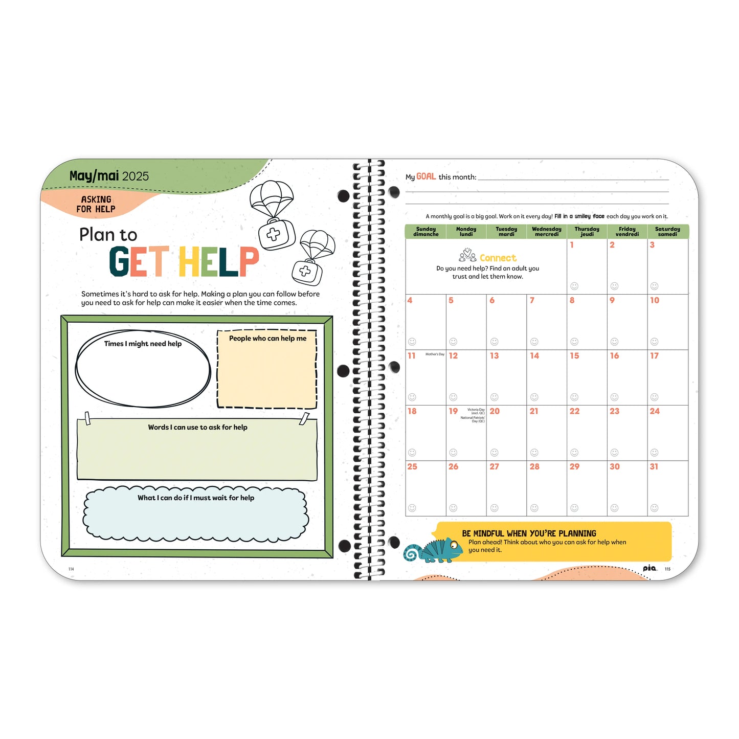 The Wellness Project Planner: Grades 3-5 (2024-2025)