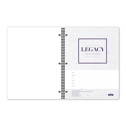 Legacy Lesson Plan Book: Open Format (2024-2025)