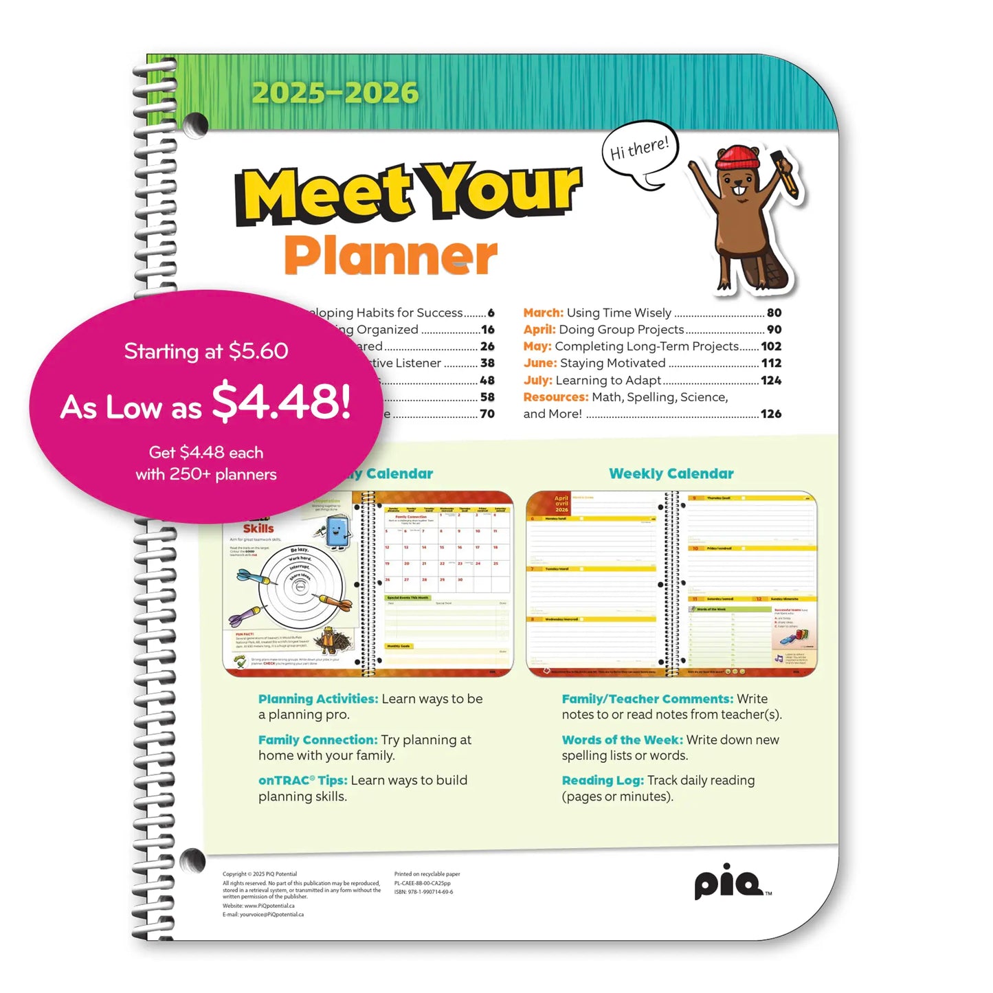 The Canadian Planner: Grades 3-5