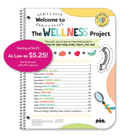 The Wellness Project Planner: Grades 3-5