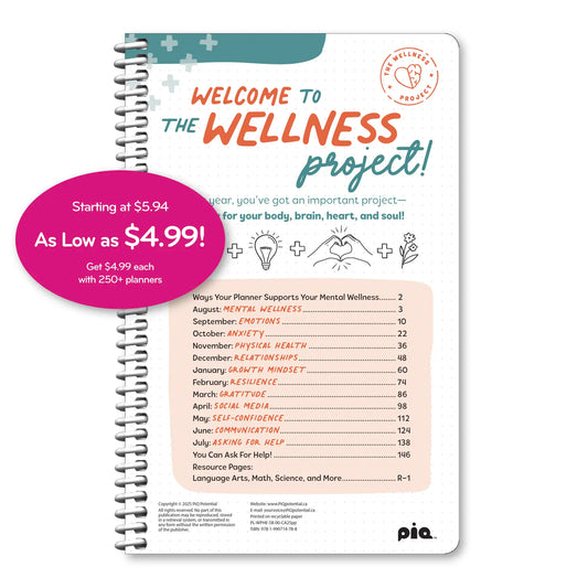 The Wellness Project Planner: Grades 9-12