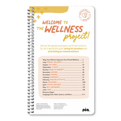 The Wellness Project Planner: Grades 9-12 (2024-2025) CUSTOM EDITION