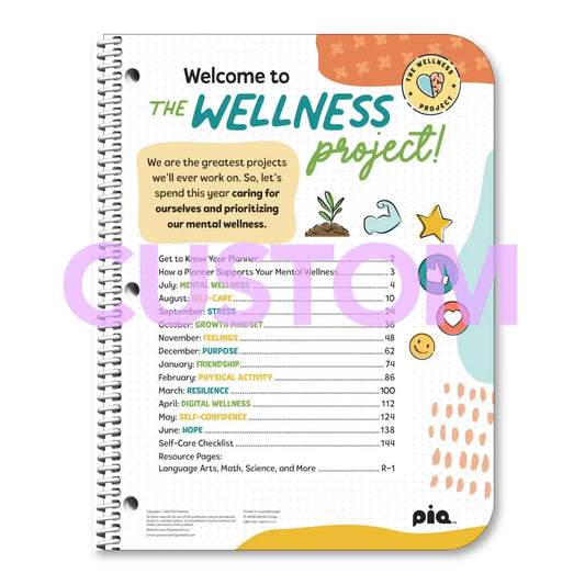 The Wellness Project – Grades 6-8 (2024-2025) – Custom Edition