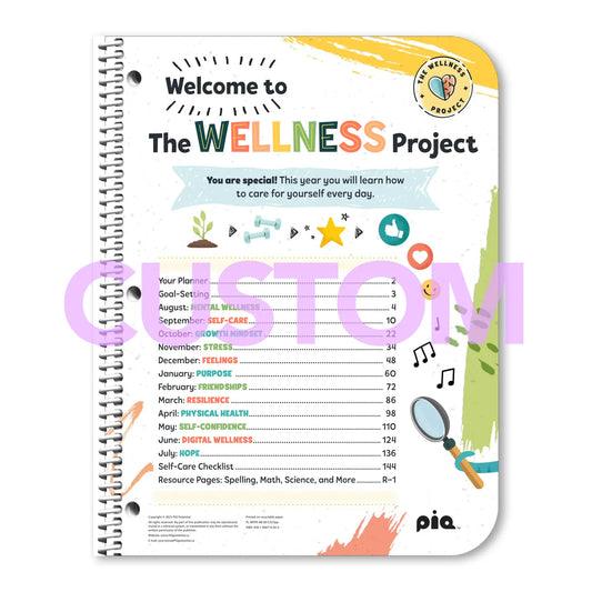The Wellness Project – Grades 1-2 (2024-2025) – Custom Edition